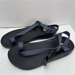 Chaco Bodhi Black Comfort Sandal Men's sizes 13 Navy Blue Hiking Walking Camping